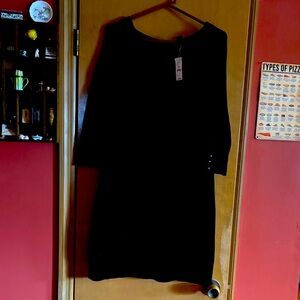 White House/Black Market Black 3/4 sleeve